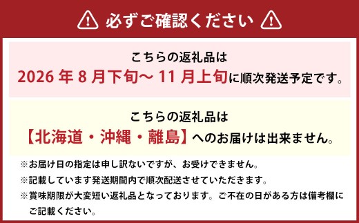 シャインマスカット 晴王 3～5房 （ 約2kg ） マスカット ぶどう ブドウ 葡萄 フルーツ 果物 くだもの 岡山県産 国産 【 2026年8月下旬～11月上旬迄順次発送予定 】