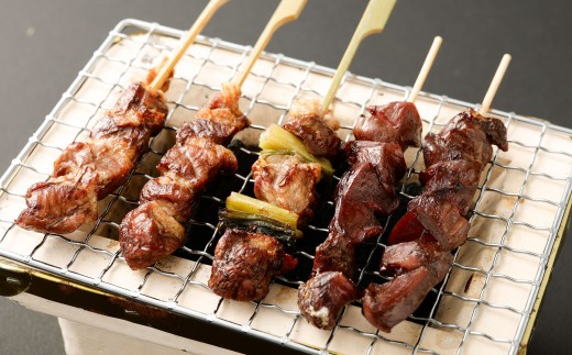 『京鴨』鴨肉 ふるさと串盛り 20本セット（約750g）／ むね串 むねネギ串 砂ずり串 ハツ串 食べ比べ 【配達不可：離島】