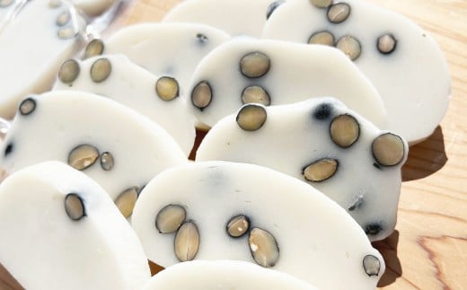 杵つき豆餅 600g×2袋 岡山県美咲町産 ／ 計約1.2kg 豆餅 黒豆 黒大豆 餅  【6月-9月発送不可】