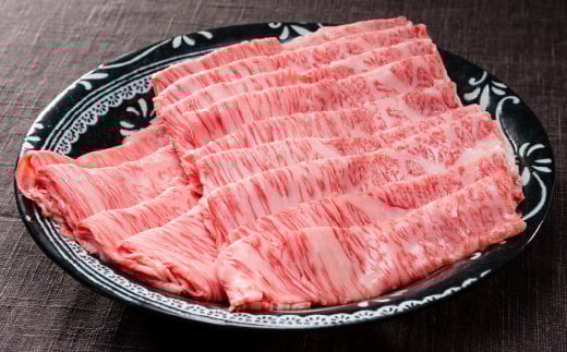 【3ヶ月定期便】おかやま和牛肉 A5 等級 すき焼・しゃぶしゃぶ用 ローススライス (約350g×1パック)×3回 計約1,050g / 3回定期便 牛肉 国産牛肉 和牛 黒毛和種 ロース ロース肉 スライス 薄切り お肉 肉 赤身 グルメ 定期便 国産 岡山県 美咲町 冷凍